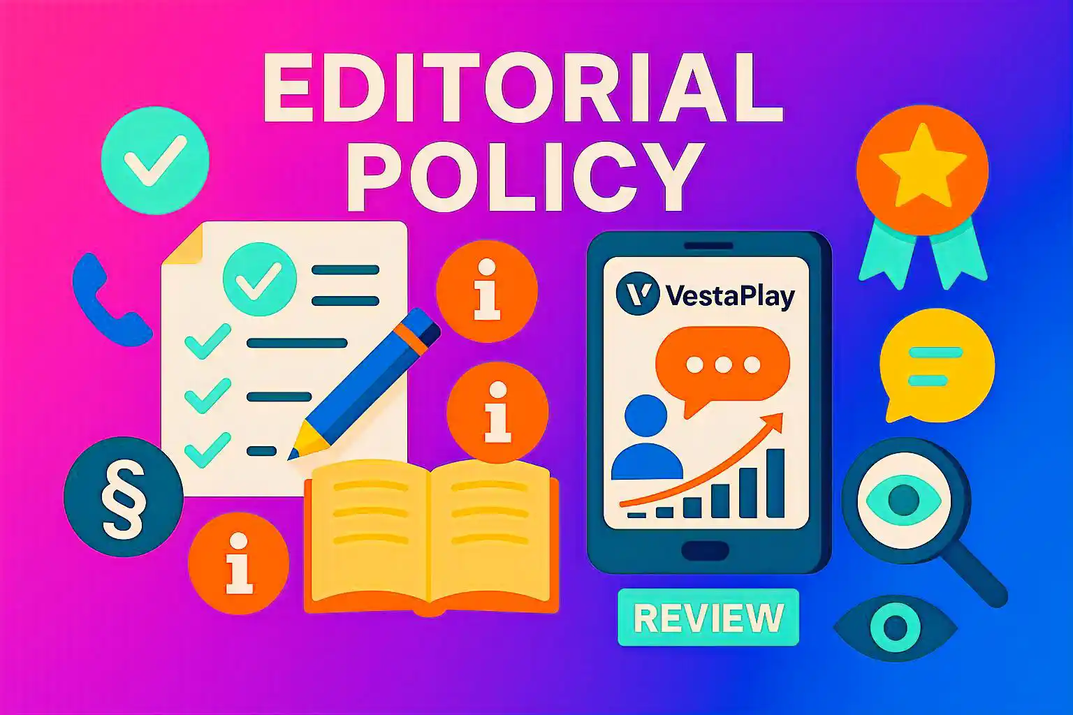 Vesta Play Editorial Policy Vesta Play Editorial Policy