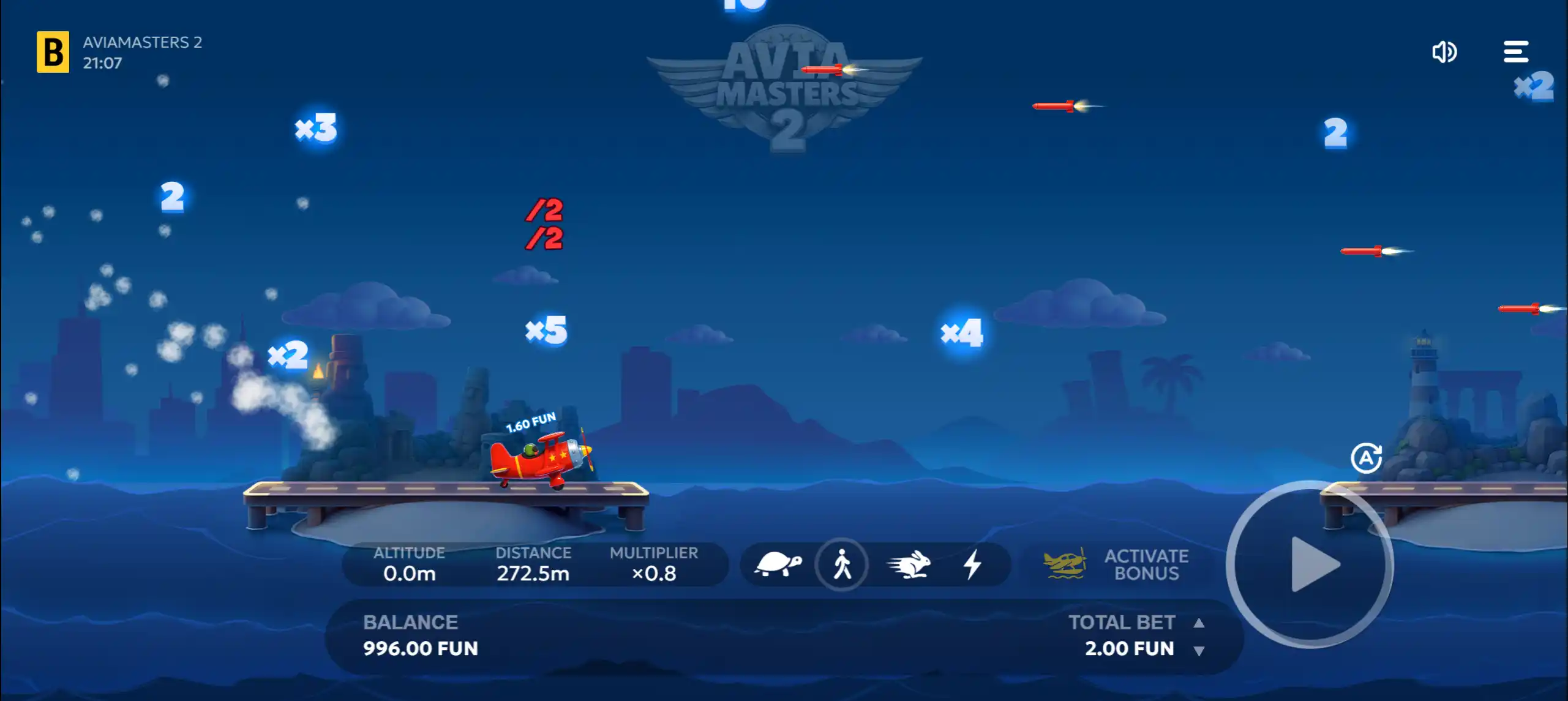 Crash Game Aviamasters 2 Review