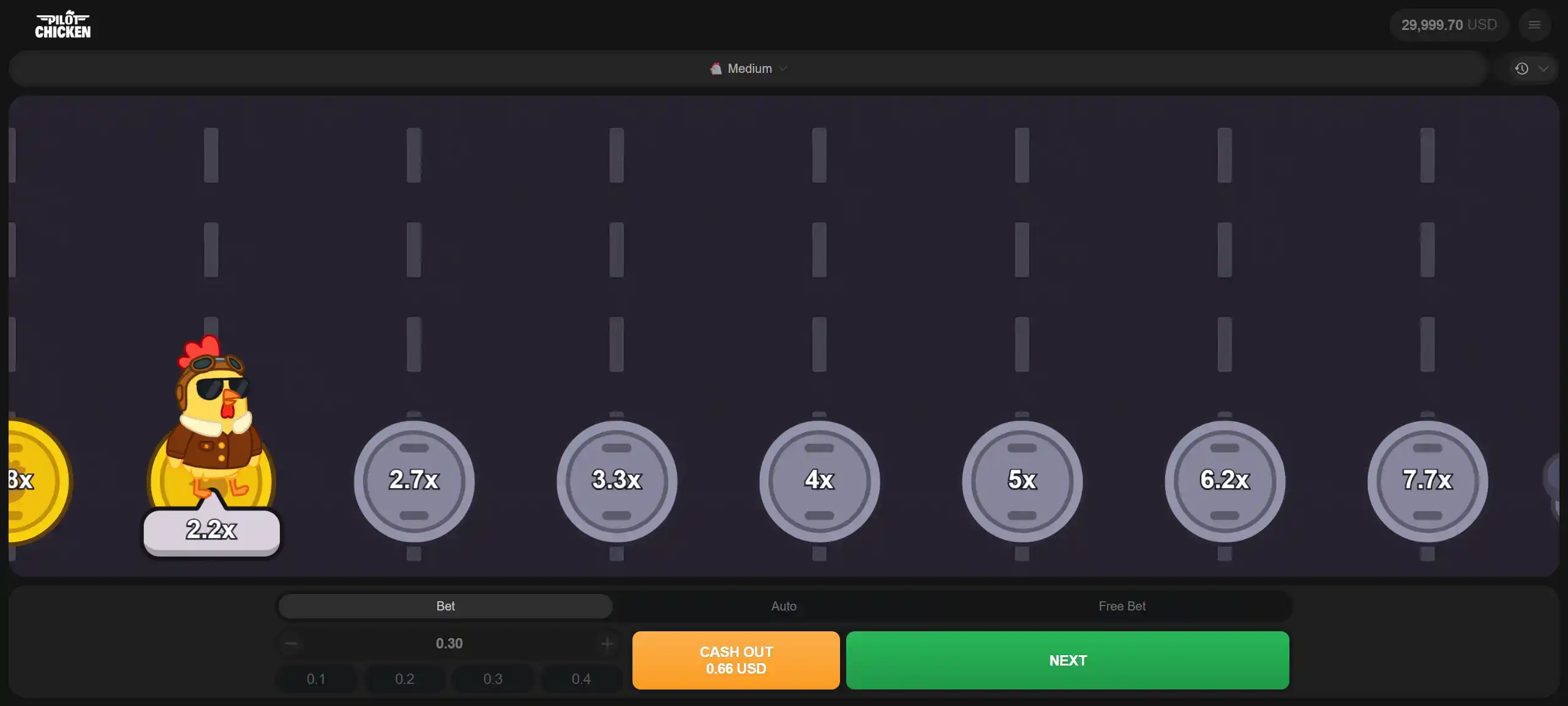 Pilot Chicken Crash Game Review